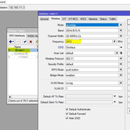Guider til administrasjon av Mikrotik