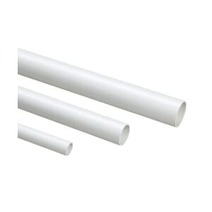 El rør Glatte 20mm 4m Hvit - Pipelife