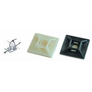 Festesokkel 19x19mm for strips med tape