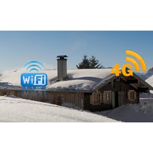 Hyttepakke Utendørs 4Gmodem