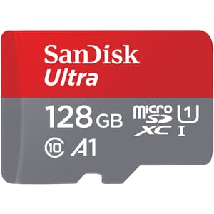 Minnekort MicroSDXC 128GB Class10 - Sandisk