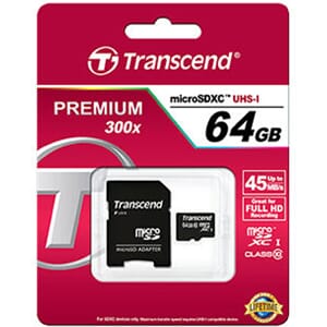 Minnekort MicroSDXC Class10 64GB