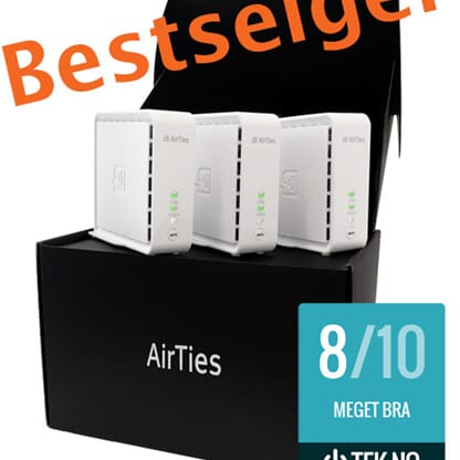 Oppdatering problemer med Airties Boligpakke