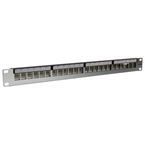 Patchepanel 19" 24port Keystone - Lanse