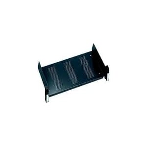 Metallhylle 19" 1U 250mm - Lexcom