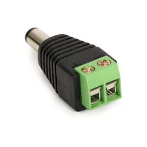 Overgang Jack 2.1/5.5 Hann til Terminal - MaxCam